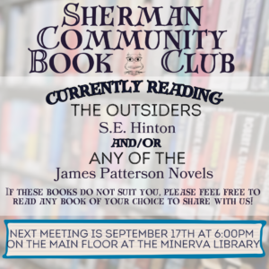 Community Book Club @ Minerva Free Library