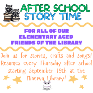 After School Story Time @ Minerva Free Library